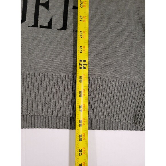 Official Star Wars Men's Gray Darth Vader Acrylic Knit Sweater XL Sweatshirt - Picture 6 of 6